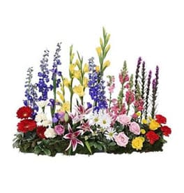 Floral Garden Centerpiece Flower Bouquet
