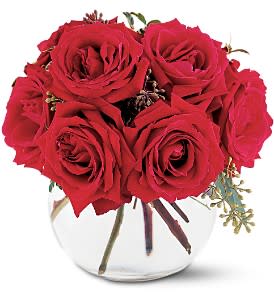 Gathering Of Roses Flower Bouquet
