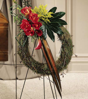 Never-ending Love Wreath Flower Bouquet