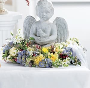 The Little Angel Ring of Flowers Flower Bouquet