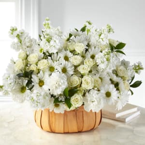 Graceful Garden Basket Flower Bouquet