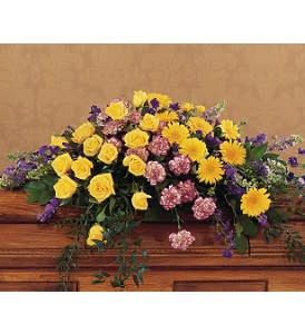 Eternal Hope Casket Spray Flower Bouquet
