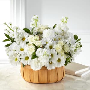 Graceful Garden Basket Flower Bouquet