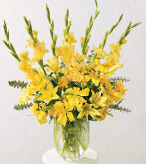 Glowing Ray Flower Bouquet