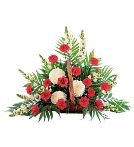 Cherished Moments FS Bskt Flower Bouquet