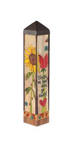 With Us Everyday 20" Art Pole Flower Bouquet