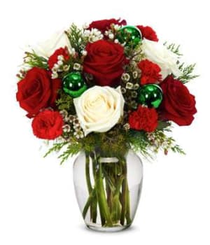 Christmas Cheer Flower Bouquet