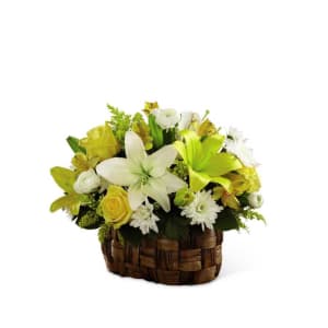 Nature's Bounty Basket Flower Bouquet