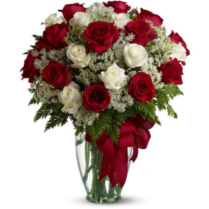 Love's Divine Bouquet - Long Stemmed Roses Flower Bouquet
