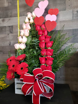 Boxed Love Flower Bouquet