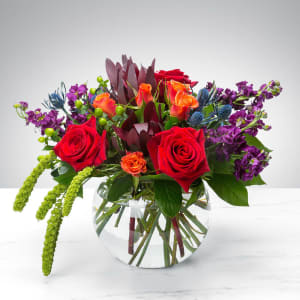 Bowl of Joy Flower Bouquet