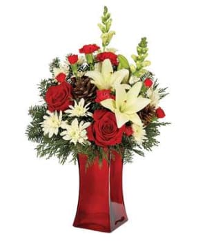 Rustic Holiday Bouquet Flower Bouquet