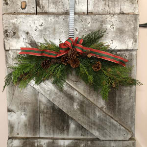 Christmas Simplicity Silk (Artificial) Swag Flower Bouquet