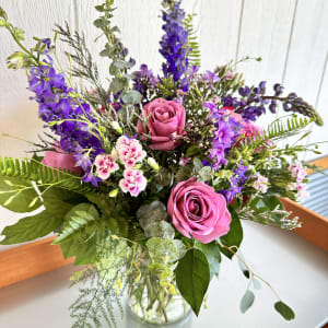 Lush in Lavender Flower Arrangement Lush in Lavender Flower Bouquet