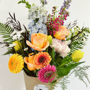 Seasonal Wrapped Bouquet Flower Bouquet