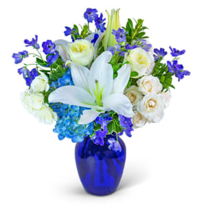 Blue Beauty Flower Bouquet