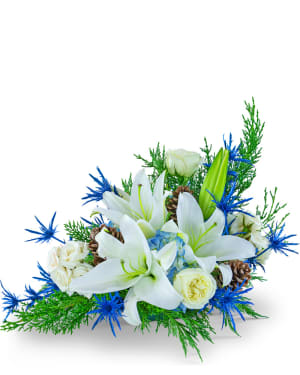 Skyline Crescent Flower Bouquet