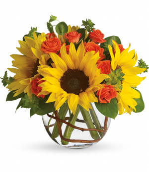 Sunny Sunflowers Flower Bouquet