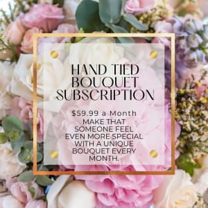 Standard Floral Wrap Subscription Flower Bouquet