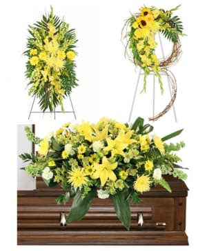 SUNLIT MEMORIAL SYMPATHY COLLECTION Flower Bouquet