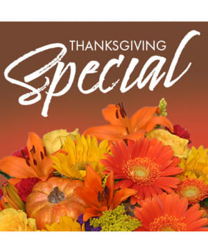 THANKSGIVING SPECIAL DESIGNER'S CHOICE Flower Bouquet