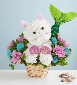 Seaside Mermaid™ Cat Flower Bouquet