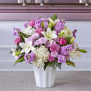 Heaven Sent Floor Basket Flower Bouquet