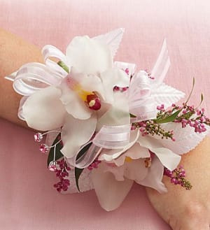 Cymbidium Orchid Corsage Flower Bouquet