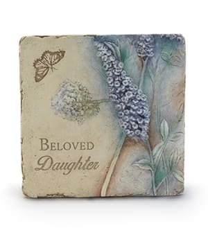 Beloved Daughter Stepping Stone Flower Bouquet