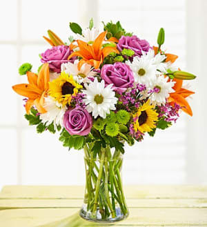 Cheerful Blooms Flower Bouquet