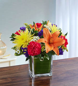 Healing Tears™ Multicolor Bright Flower Bouquet