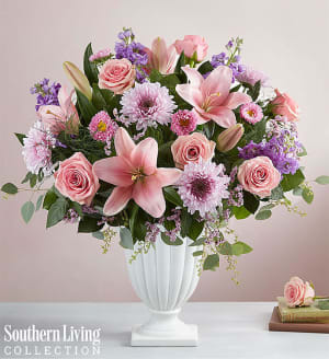 Precious Pedestal™ by Southern Living® for Sympathy Flower Bouquet