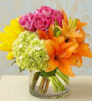 Colorburst of Spring™ Flower Bouquet