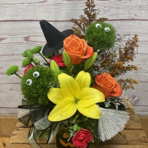 Hey Boo Halloween Arrangement