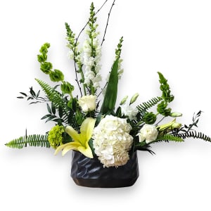 CLASSIC WHITE Flower Bouquet