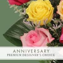 Designer's Choice Anniversary Arrangement Flower Bouquet