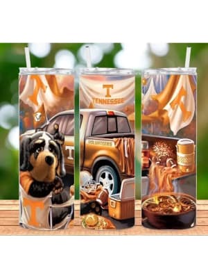 Tailgate Tumbler Flower Bouquet