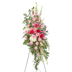 Forever Adored Standing Spray Flower Bouquet