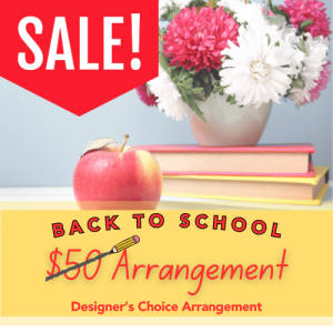 $50 Back To School Flower Bouquet