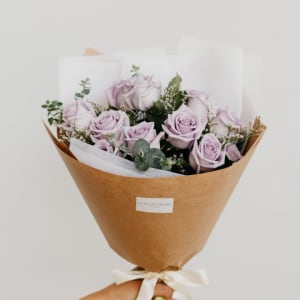 LAVENDER ROSES Flower Bouquet