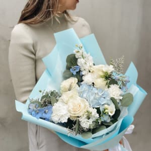 LIGHT BLUE BOUQUET Flower Bouquet