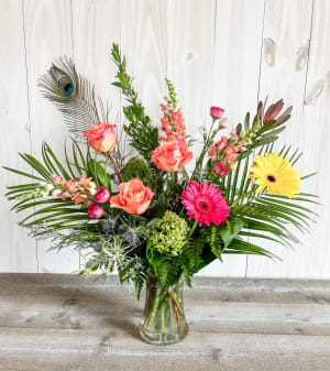 Garden Boho Flower Arrangement Garden Boho Flower Bouquet