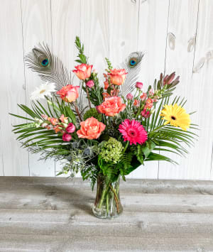 Garden Boho Flower Arrangement Garden Boho Flower Bouquet