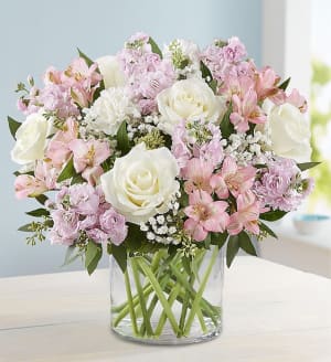 ELEGANTLY BLUSH Flower Bouquet