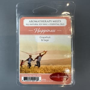 HAPPINESS GRAPEFRUIT & SAGE 2.5OZ SOY WAX MELT Flower Bouquet