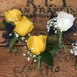 Sophisticated Elegance All White Wedding Package Flower Bouquet