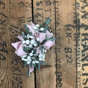 Angelic Anemone, Blush and Baby's Breath Wedding Flowers Flower Bouquet