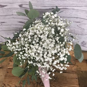 Angelic Anemone, Blush and Baby's Breath Wedding Flowers Flower Bouquet