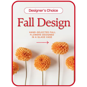 Designer's Choice Fall Design Flower Bouquet