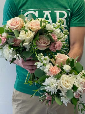 Bridal Bouquet - White/Blush